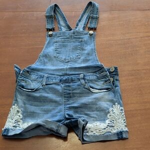 SO Overalls With Lace Detail